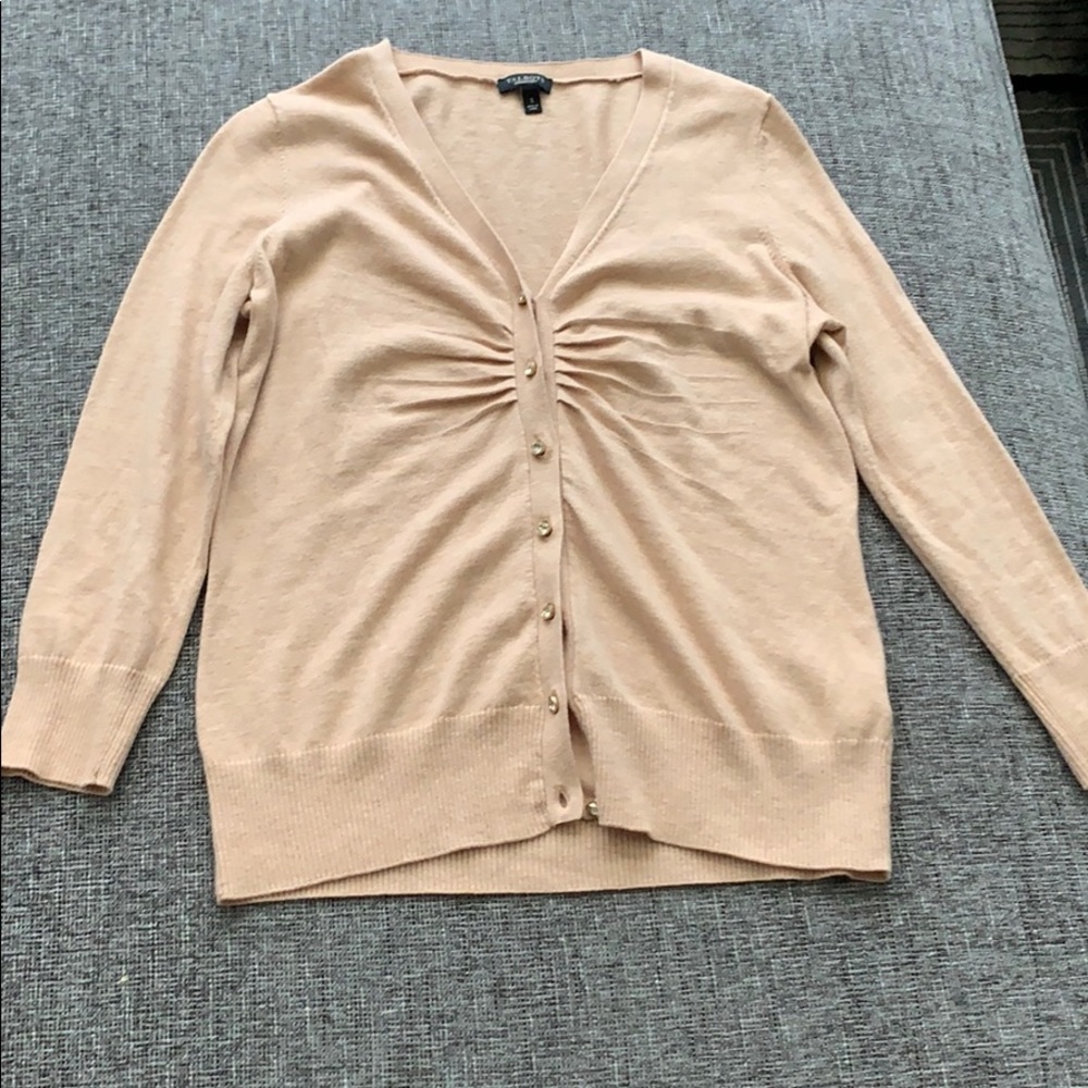 Versatile cream cardigan from Talbots